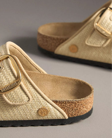 Arizona Big Buckle Raffia Natural