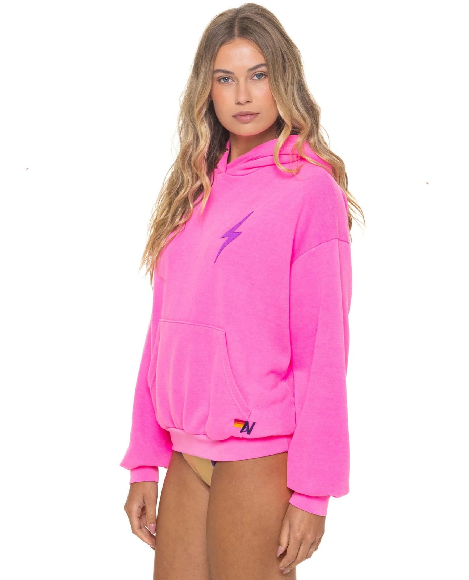 AN Bolt Hoodie Pink