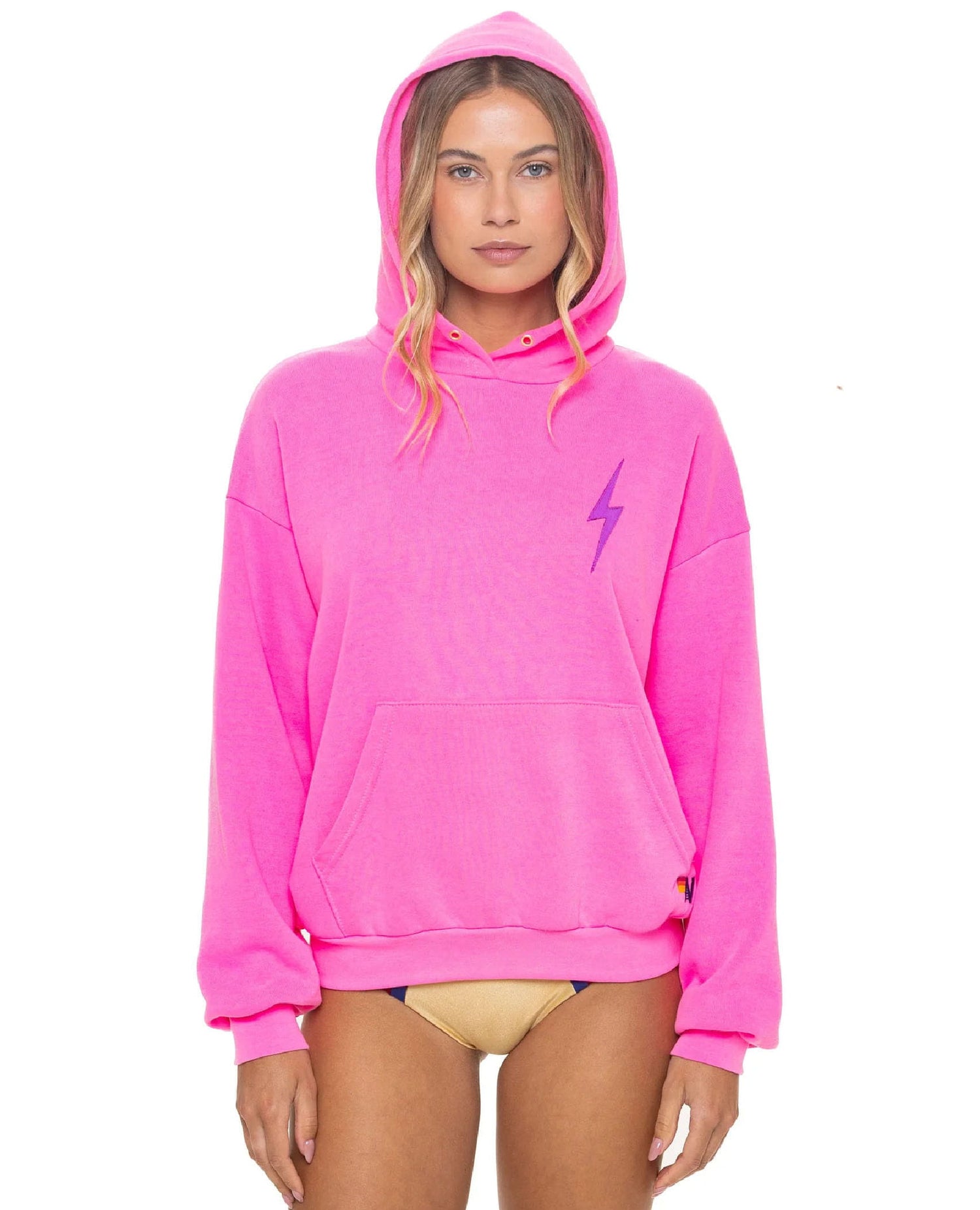 AN Bolt Hoodie Pink