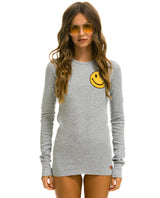 AN Thermal Smiley Heather Grey