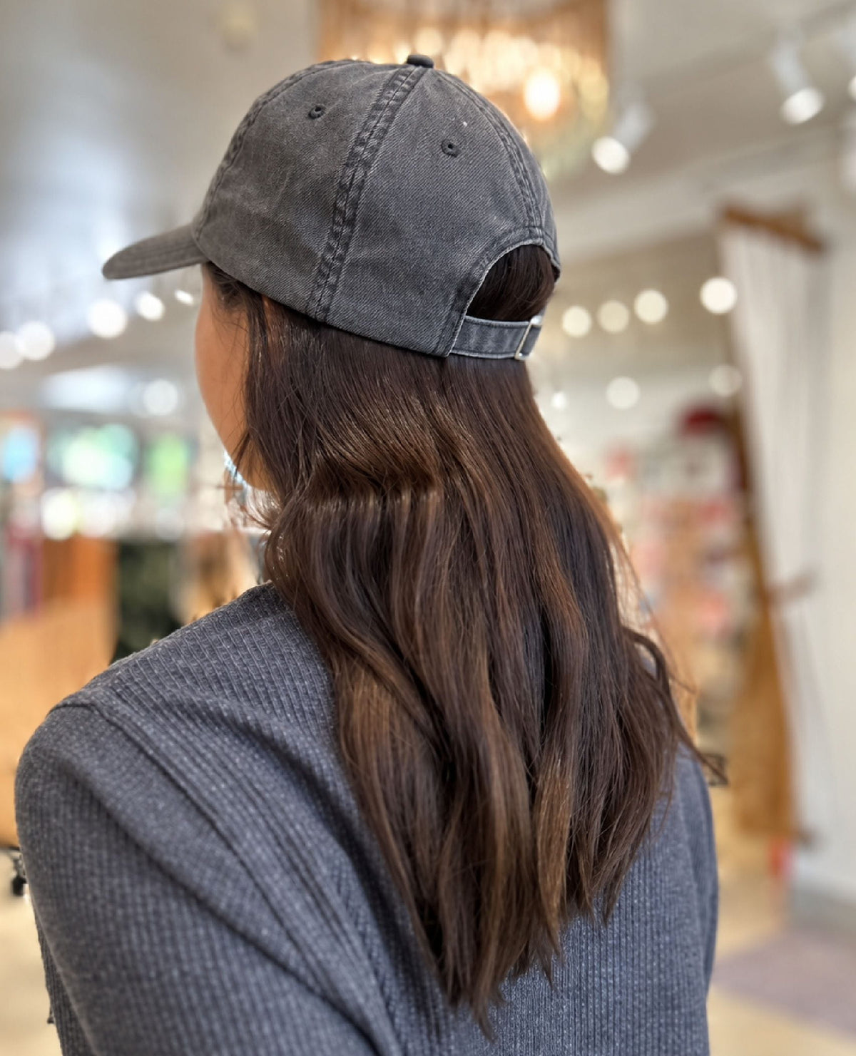 Benicia Vintage Baseball Hat Charcoal