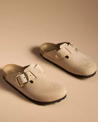 Birkenstock Boston Big Buckle Sandcastle