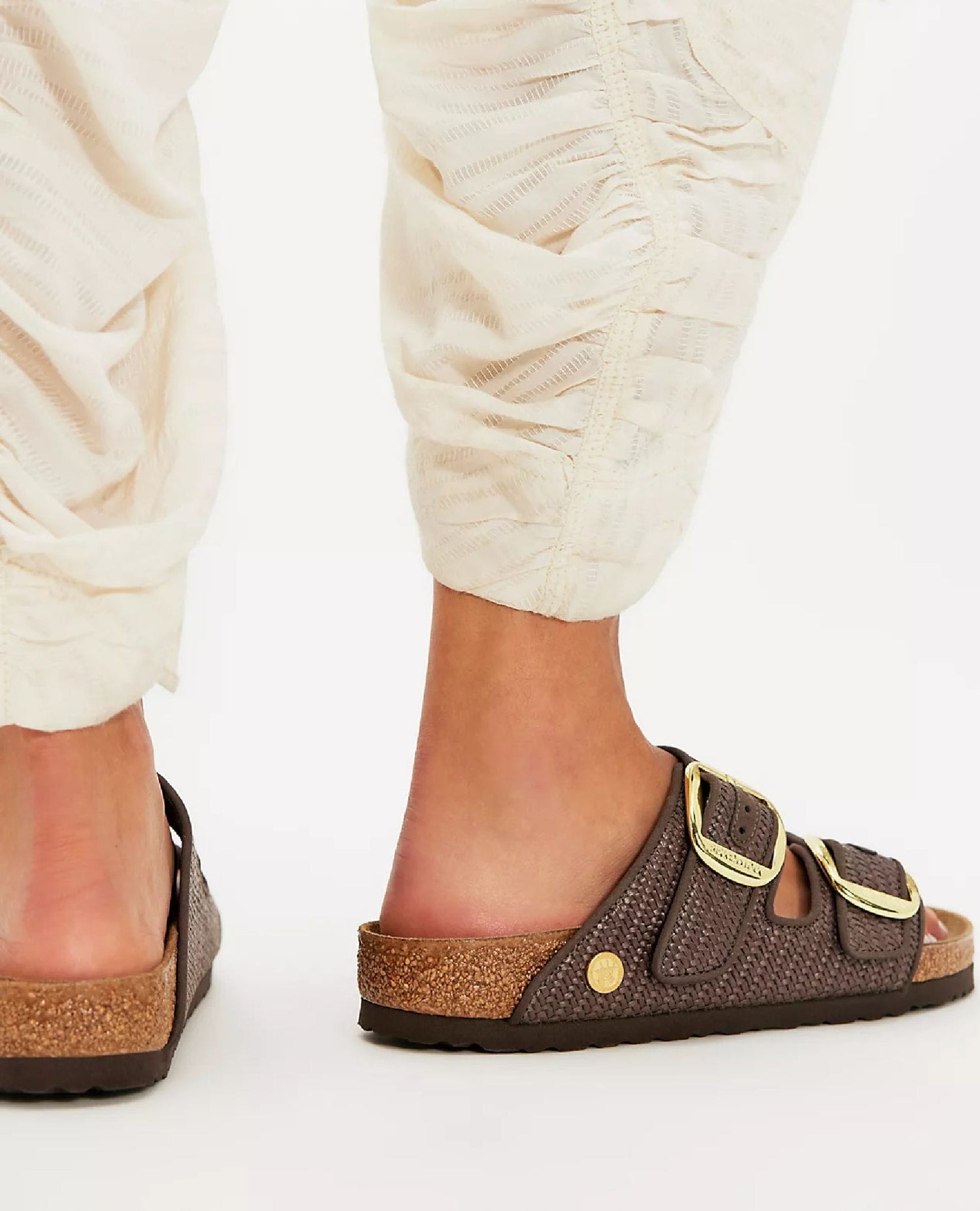 Arizona Raffia Chocolate Brown