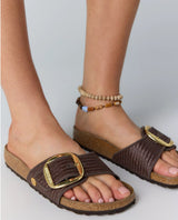 Madrid Big Buckle Brown