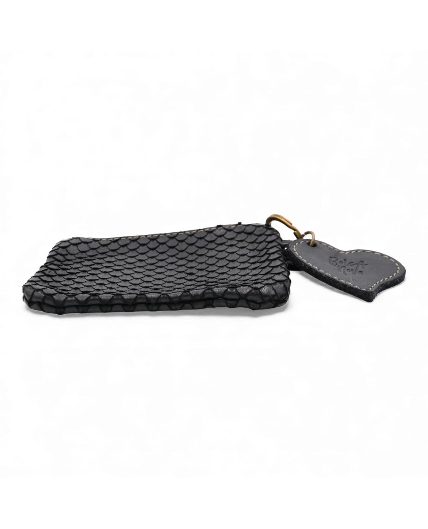 Card Coin Case Black Heart