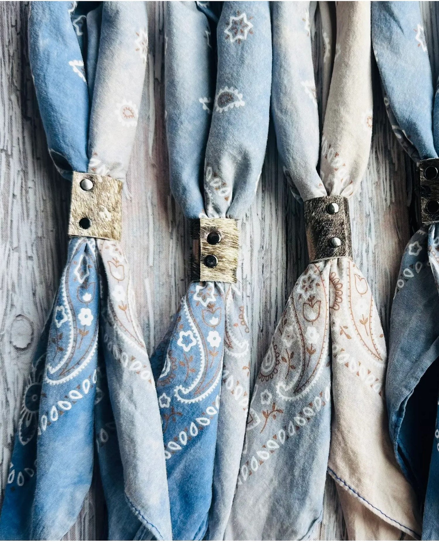 Hand-Dyed Bandana – Denim