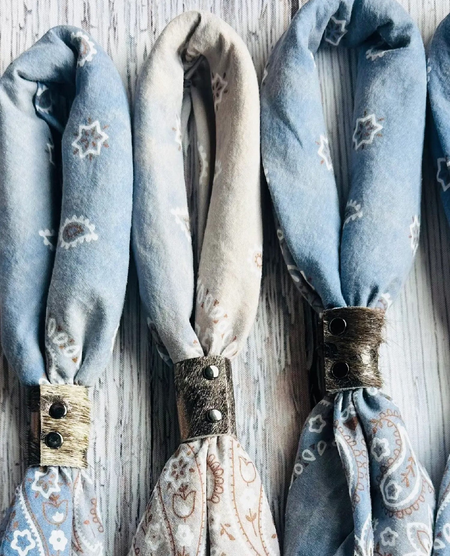 Hand-Dyed Bandana – Denim