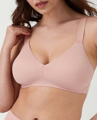 Bra-llelujah!® Lightly Lined Bralette Vintage Rose