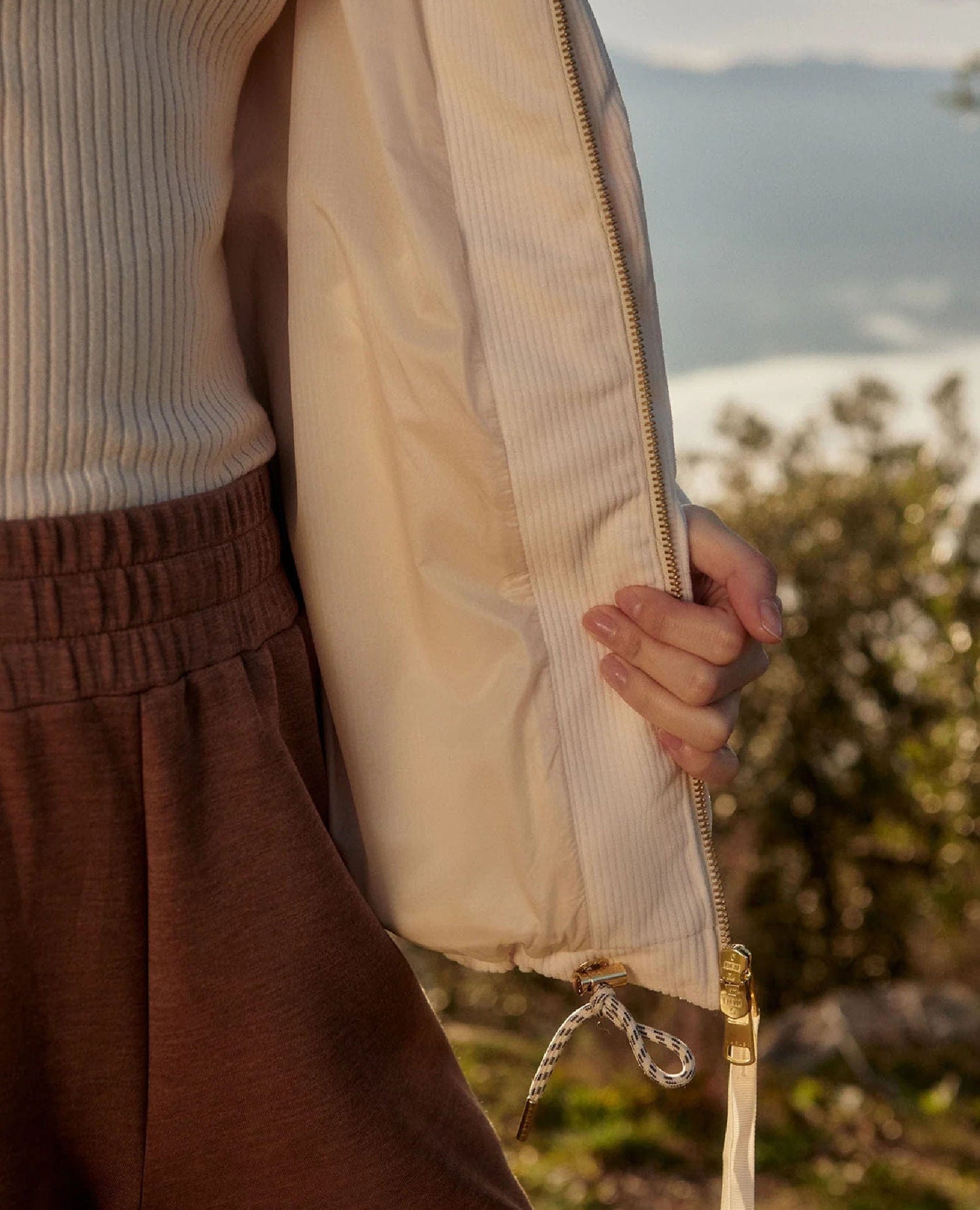 Brackley Cord Puffer Jacket