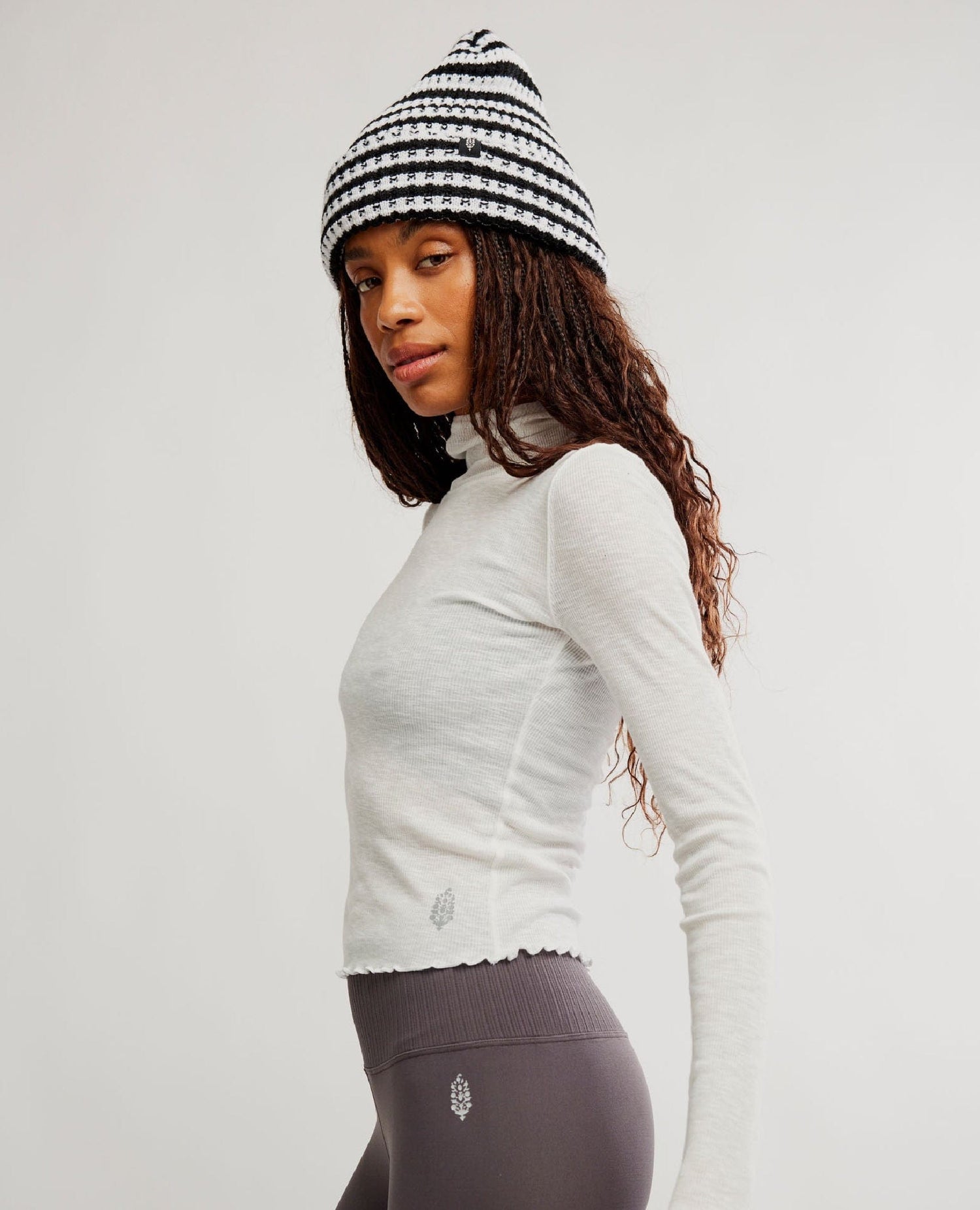 Breathe Easy Long Sleeve Pullover in White