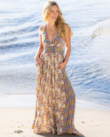 Soleil Halter Jumpsuit Sand