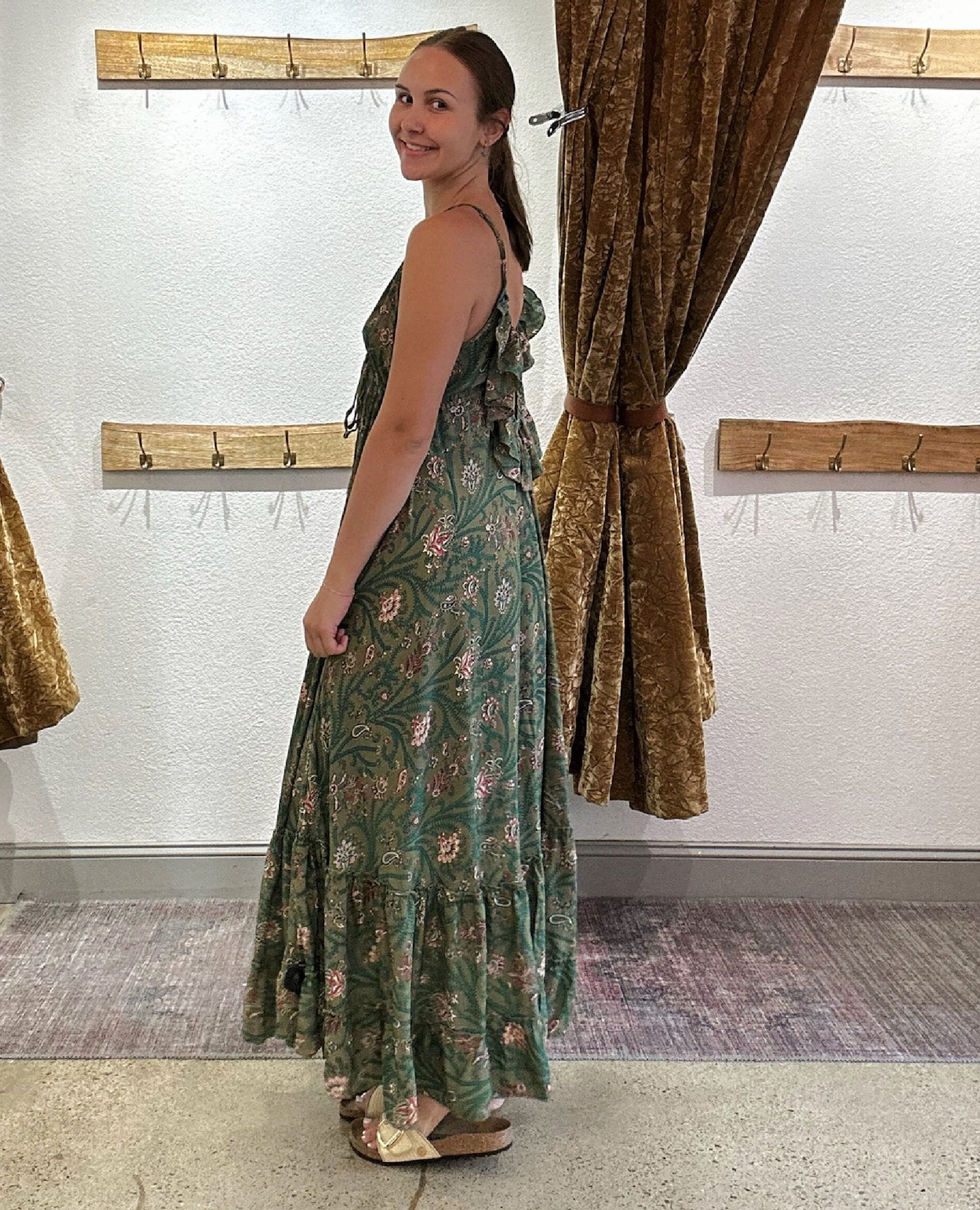 Emerald Isle Gypsy Maxi Dress