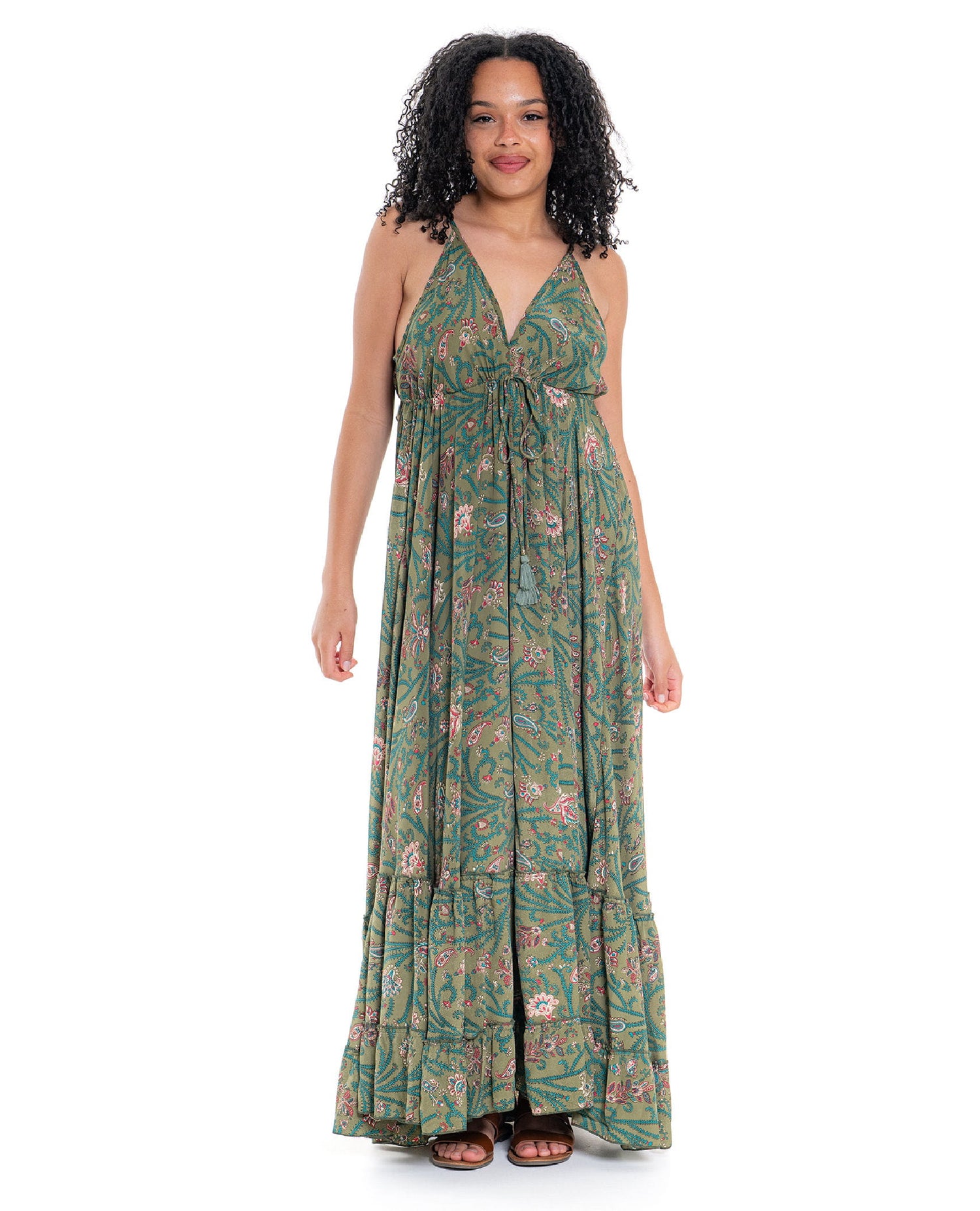 Emerald Isle Gypsy Maxi Dress