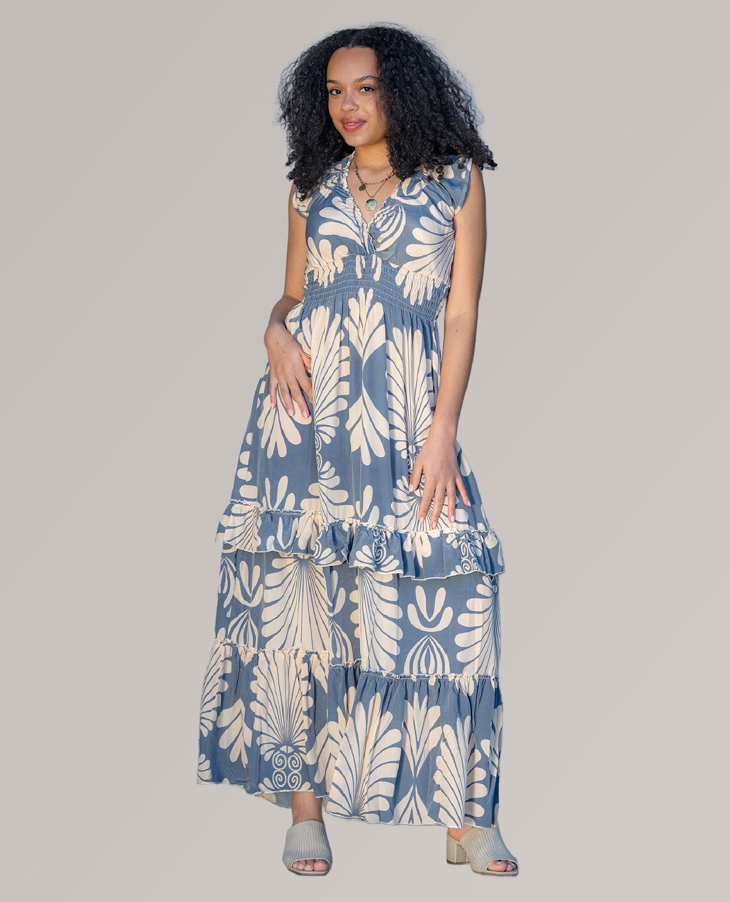 Coastal Muse Maxi Dress