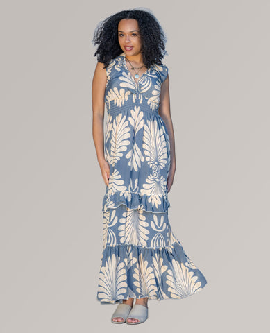 Coastal Muse Maxi Dress
