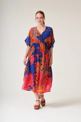Crane Cobalt String Dress