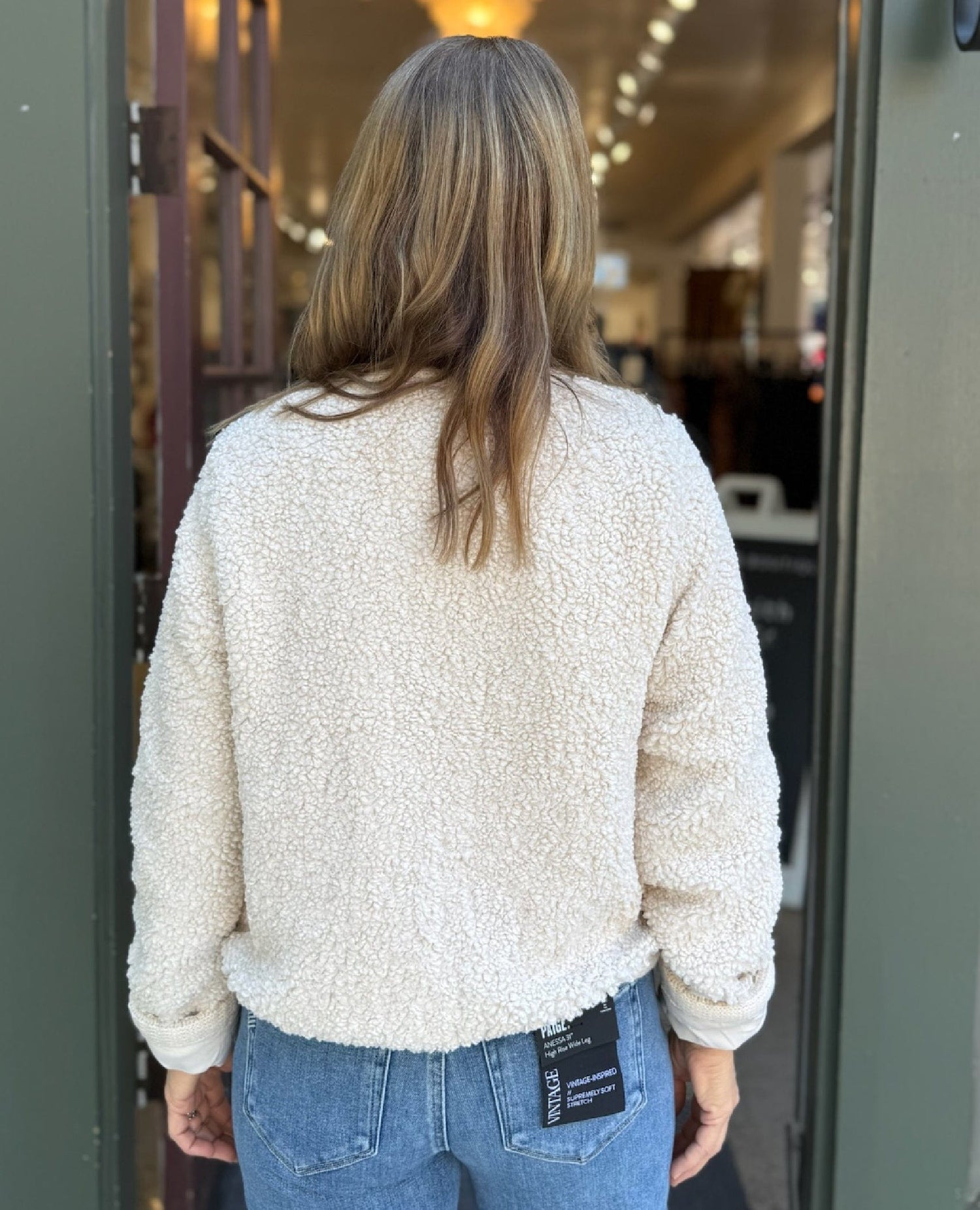 Cuddle Up Cardi Light Oat