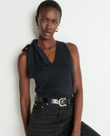 Daniella Tank Jet Black
