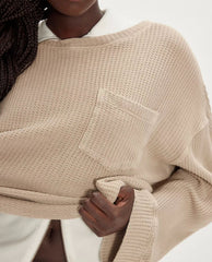 Free People Dawson Long Sleeve Stone