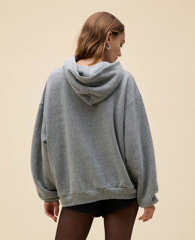 Fleetwood Mac Oversized Hoodie Grey