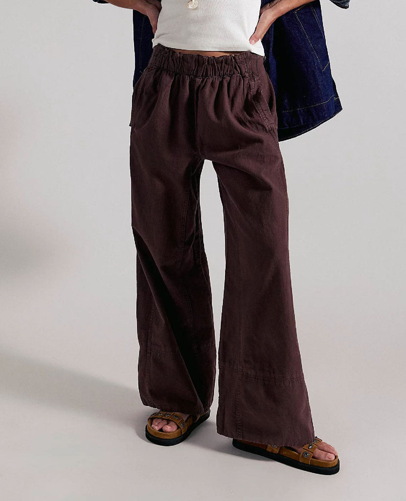 Days End Linen Pants Espresso