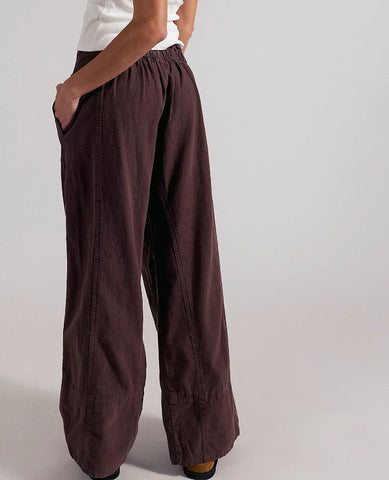 Days End Linen Pants Espresso