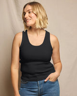 Debbie Perfect Tank Black