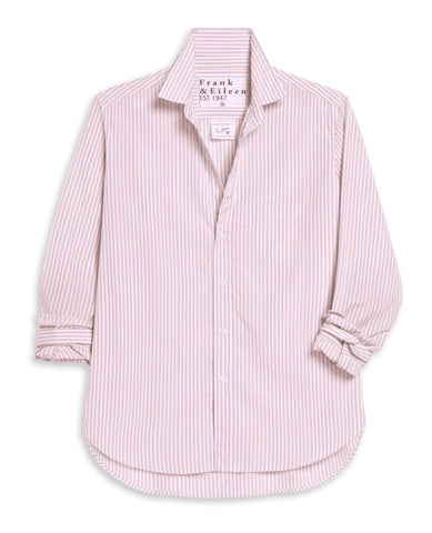 Eileen Pink Stripe Superluxe Button Down