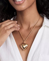 Heart Pendant Gold Charm