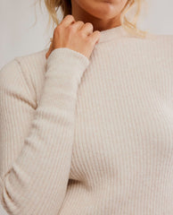 Ever After Pullover Sweater Almond Milk