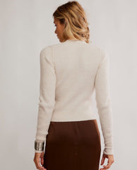 Ever After Pullover Sweater Almond Milk