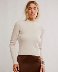 Ever After Pullover Sweater Almond Milk