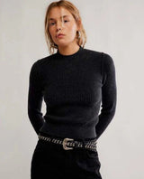 Free People Ever After Pullover Charcoal