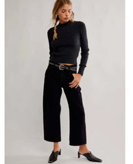 Free People Ever After Pullover Charcoal