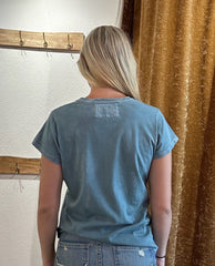 FREECITY Canyonkid '72 Supervintage Tee Bluedirt Powder