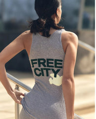 FREECITY Supervintage Tank Heather Army