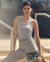 FREECITY Supervintage Tank Heather Army