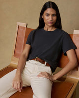 Sunwashed Essential Tee Black