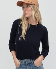Fav Cashmere Sweater Navy