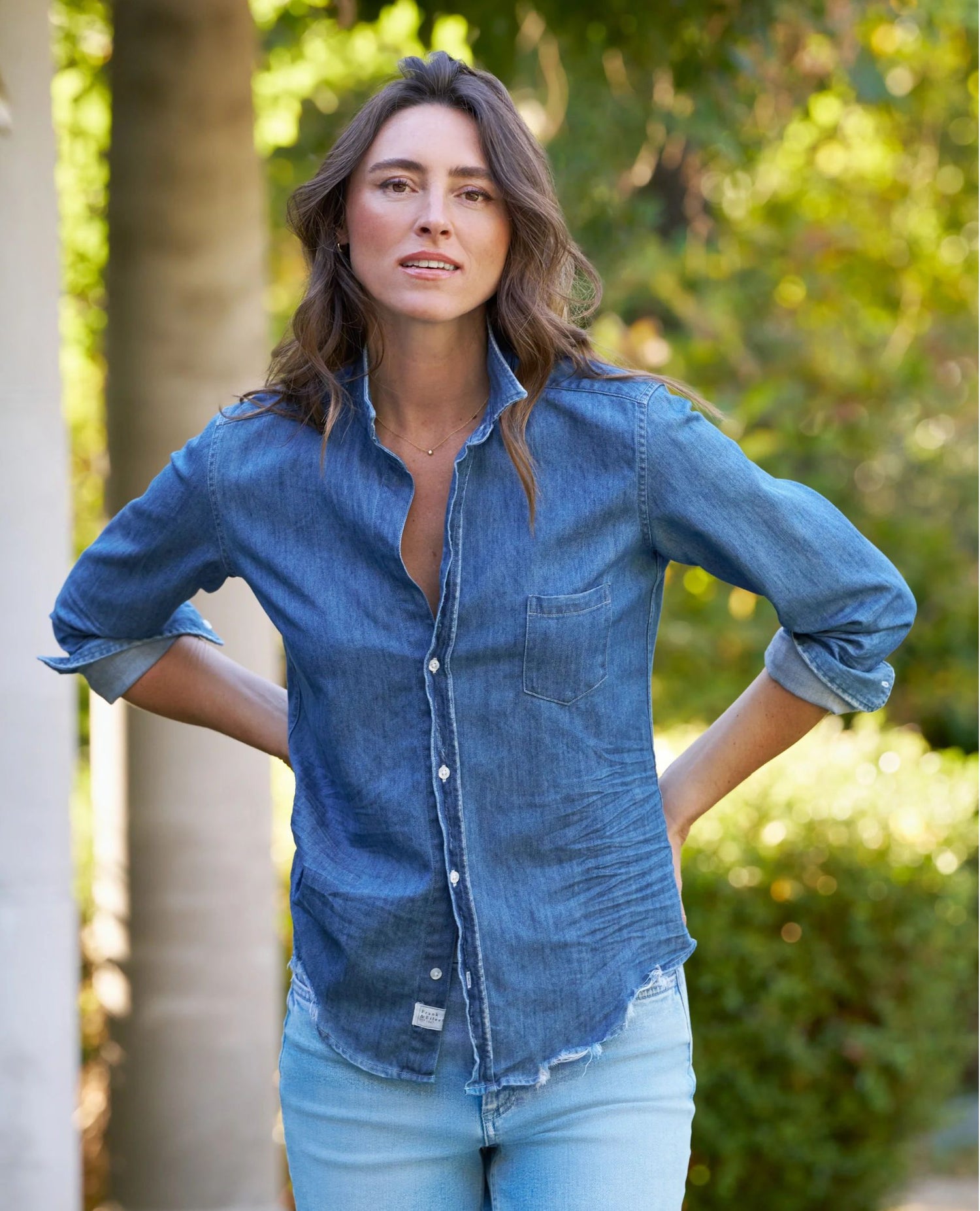 Barry Washed Denim Shirt