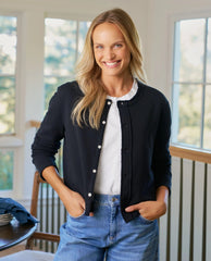 Jackie Cardigan Navy