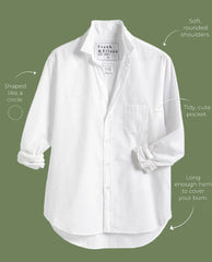Frank & Eileen White Denim Eileen