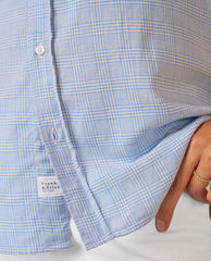 Barry Shirt Light Blue Plaid