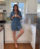 Mary Shirt Dress Vintage Denim