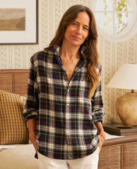 Eileen Westport Plaid Shirt
