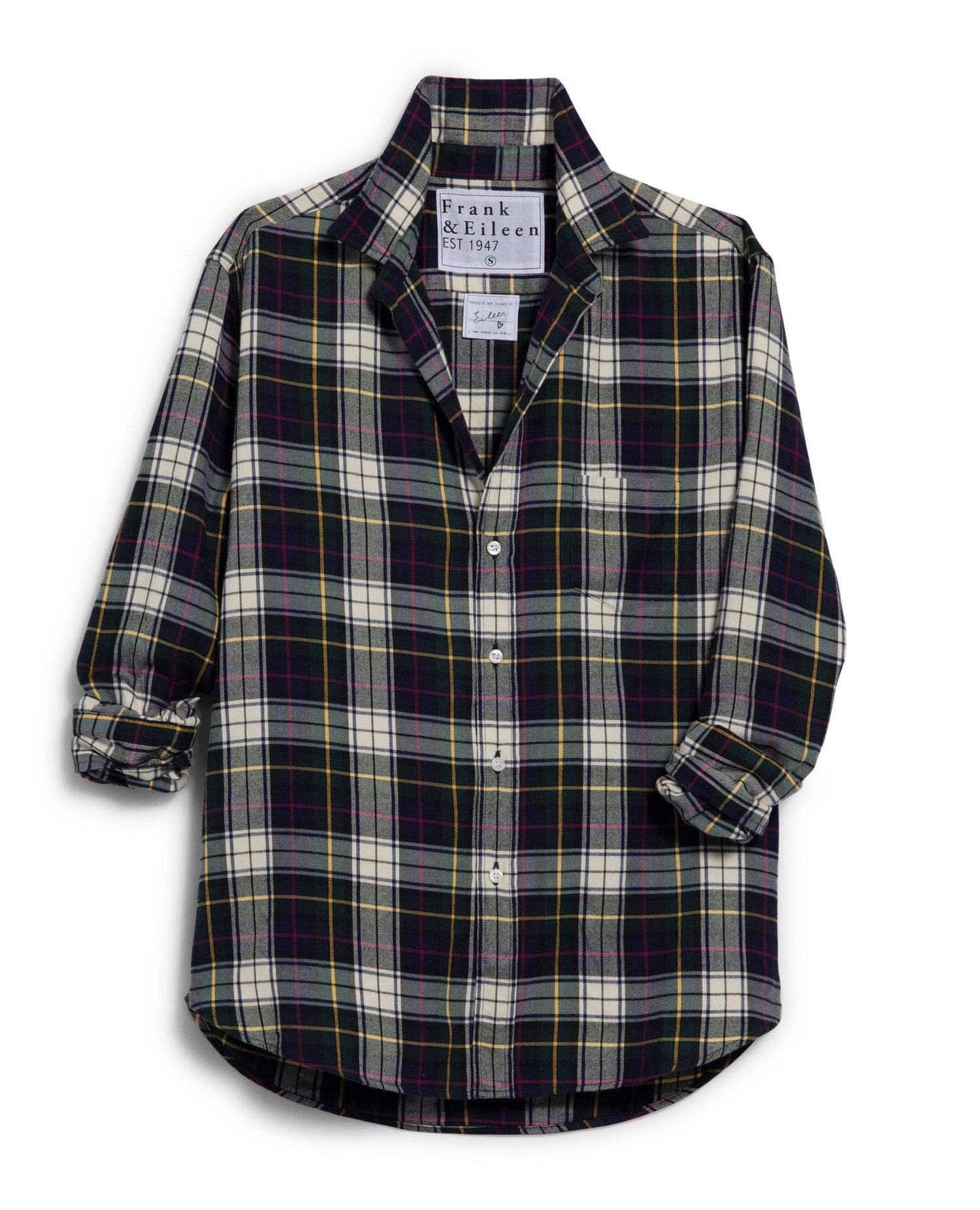 Eileen Westport Plaid Shirt