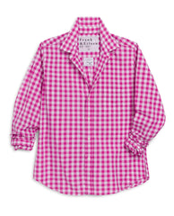 Barry Pink Check Button Down