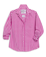 Barry Pink Check Button Down