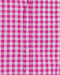 Barry Pink Check Button Down