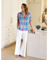 Frank & Eileen Spring Blue Plaid